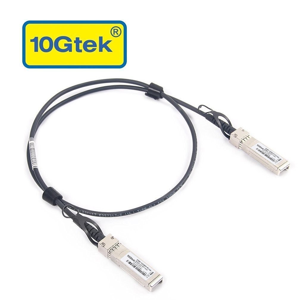 SFP+ DAC Twinax Cable, SFP+ Direct Attach Copper Cable, 0.5~7 meter, Passive, 30AWG Compatible for Extreme-2.5 meter