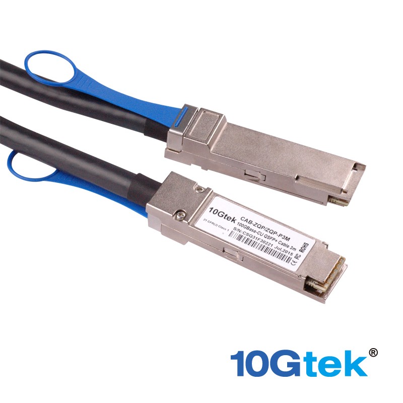 For Arista CAB-Q-Q-100G-1M, 100GBASE-CR4 QSFP to QSFP Twinax Copper Cable 1 meter