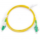 LC APC to LC APC Simplex SMF, OS2 (9/125μm) LSZH Fiber Optic Patch Cable