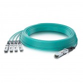 QSFP+ to (4x) SFP+ AOC 40 G Active Optical Cable OM3 MMF