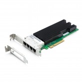 10G Network Card, Single RJ45 port, X4 Lane, Intel X550-T1