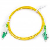 LC-APC to LC-APC Simplex Fiber Patch Cord- 9-125-m SMF- LSZH