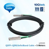 For Brocade, 40G-QSFP-C-0501, 40GE QSFP Direct Attached Copper Cable, 5m,1-pack