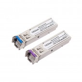 A Pair of 1.25G SFP BiDi Transceivers, up to 40 km