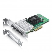 1Gb/s Ethernet Network Adapter, compatible for Intel I350-F4