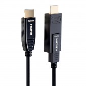 HDMI AOC, HDMI2.0 Copper Optical Cable, 4K@60Hz, Type-A to D, 5~20 meters