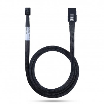 SFF-8643 to SFF-8087 Internal SAS cable, 0.5~1 meters (with