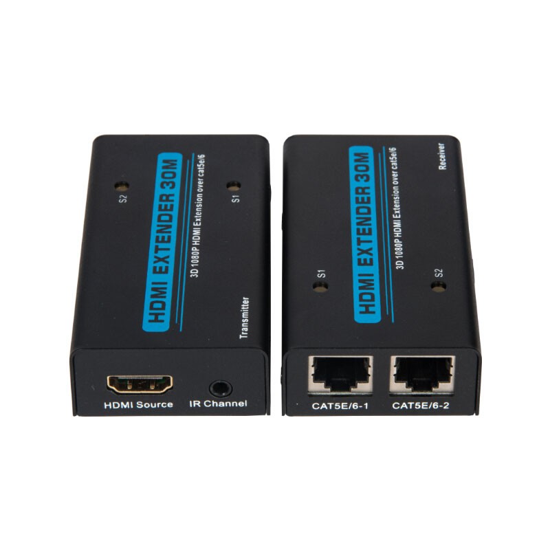 HDMI to RJ45 (Dual) Extender, 30-Meter