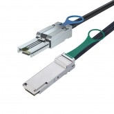 SFF-8088 to QSFP, Hybrid SAS Cable, 0.5~7 meters