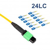 MPO to 24x LC, Singlemode 9/125μm