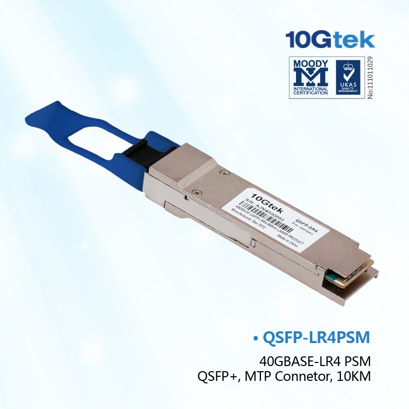 For Arista QSFP-40G-PLR4, 40G QSFP+ optic, up to 10km over parallel SMF (4X10G LR up to 10km) MTP-12 