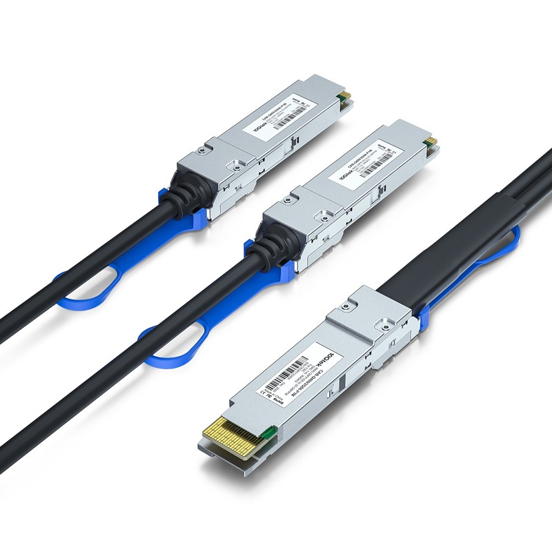 400G QSFP-DD to 2x200G QSFP56 DAC