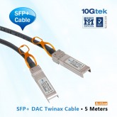 For Brocade, 10G-SFPP-TWX-0501 (1-pack), 10 Gbps SFP+ direct-attached cables, 5 m Twinax copper Active cable 