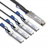 100 G QSFP28 to (4x) SFP28 Twinax Copper Passive DAC Cable 0.5~3 meter