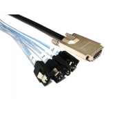 SAS (SFF-8470) to (4x) SATA Cable 1M