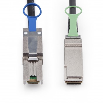 SFF-8088 to QSFP, Hybrid SAS Cable, 0.5~7 meters (SAS Cables) #3