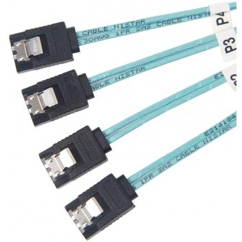 Mini SAS to 4 SATA cable