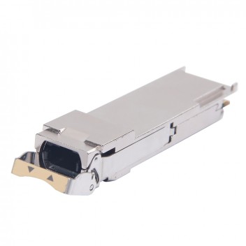 Brocade 40G-QSFP-SR4, Industry-standard MTP (MPO) 1X8 or 1X12 ribbon cable connector,100m link lengths on OM3 MMF,150m link lengths on OM4 MMF 3