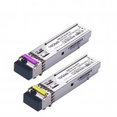 A Pair of 1.25G SFP BiDi Transceivers, up to 80 km