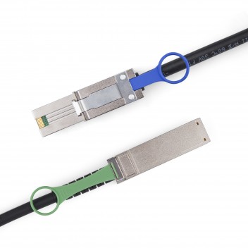 SFF-8088 to QSFP, Hybrid SAS Cable, 0.5~7 meters (SAS Cables) #2