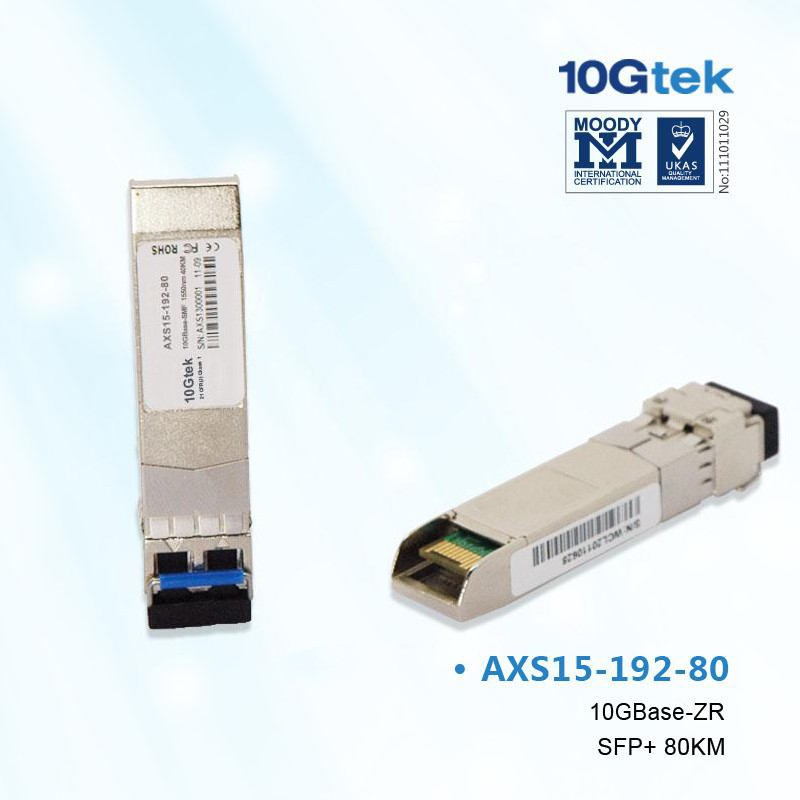 SFP-10G-ZR | SFP+ 10GBase-ZR 1550nm 80KM