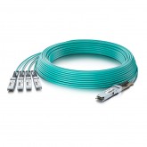 QSFP28 to (4x) SFP28 AOC 100 G Active Optical Cable OM3 MMF 1~100 meter