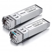 A Pair of 10G SFP+ BiDi Transceivers, up to 10 km