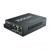 3-Port 1.25G Desktop Fiber Switch, with SC Fiber, 20 km